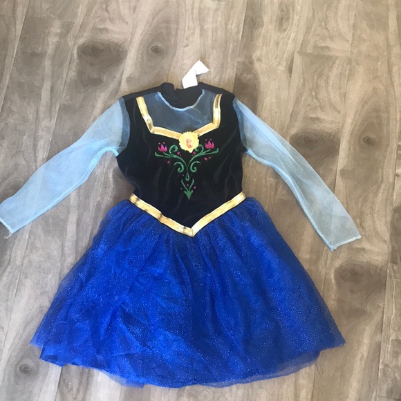 frozen anna halloween costume dress